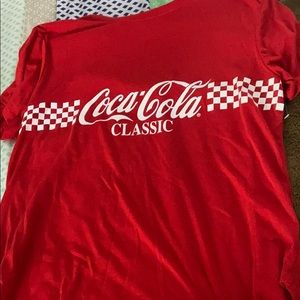 Red coca-cola shirt (never worn ) brand new